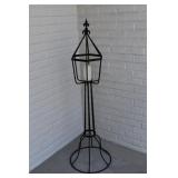 METAL LANTERN 58 1/2" H