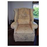 ARM CHAIR 48" HX 38" W X 33" D (SEE CONDITION ON