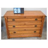 3 DRAWER CHEST - 43 1/2" W X 18" D X 30" H