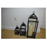 12" -30" THREE LANTERNS