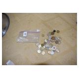 CURRENCY AND ASSORTED COINS