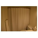 NEW SHOWER CURTAIN NEVER USED