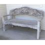 BENCH 35" H X 60" WIDE W/ ACCENT PILLOW LIGHT