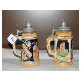 GERMAN 6" PAIR STEINS