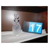 11" WATERFORD DECANTER W/ STOPPER