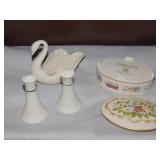 LENOX A PARTRIDGE IN A PEAR TREE COVERED BOX,