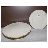 PEDESTAL LENOX CAKE PLATE AND SERVING DISH