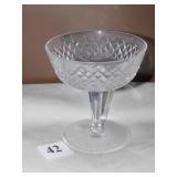 WATERFORD CHAMPAGNE GLASSES 4" H