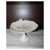 LENOX 24 KT. 6.5" H HORSE BACK SCENE X 9" ROUND