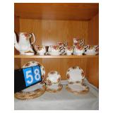 ROYAL ALBERT OLD COUNTRY ROSE PATTERN 8 DINNER