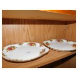 ROYAL ALBERT "OLD COUNTRY ROSE" DOUBLE HANDLE