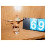 KACHINA DOLL SIGNED COOLIDGE ROY JR. - 9 1/2" H