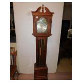 TEMPUS FUGIT GRANDFATHER CLOCK RUNNING