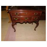 DREXLE TWO DRAWER CHERRY CABINET 32H 30W 17D