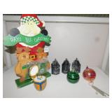 WOODEN ADVENT CALENDAR, MUSICAL CHRISTMAS EGG