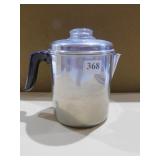 COFFEE POT - PATRIOT WARE BY REVERE W/ INSERT