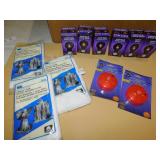 HALLOWEEN STROBE LIGHT, CHEESE CLOTH ETC.