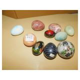 MARBLE EGGS INCL. KENYA WOOD 1
