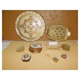 WOOD SERVING TRAYS, MINI TISSUE HOLDER ETC.