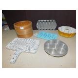 BAMBOO STEAMER, GRISWOLD MOLD 8027 ETC.
