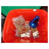 HALLMARK PIGGY ORNAMENT AND OTHER ORNAMENTS,