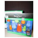 MULTICOLOR LED STRING OF LIGHTS, 4 NEW SETS