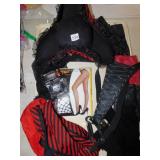 VARIOUS CLOTHING AND DRESS UP ITEMS