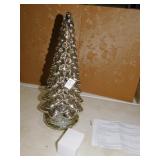 BATTERY OP SILVER TREE