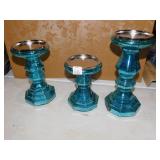 PEDESTAL CANDLE STANDS BATTERY OPERATED