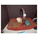 BASKET, SEWICKLEY SWEATSHIRT, ETC.