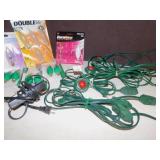 LIGHT BULBS, EXTENSION CORDS WITH ON/OFF SWITCH