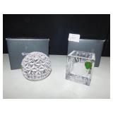 WATERFORD STAR OF HOPE BALL & WATERFORD RELIGIOUS