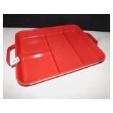 RECTANGULAR DIVIDED PAN, NEW COOKS COMPANION
