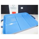 COOK COMPANION RECTANGULAR DIVIDED PAN, NEW