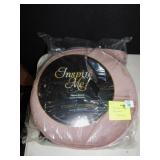 INSPIRE ME 15" ROUND STORAGE OTTOMAN BY FARAH