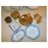 METAL BOXES, DECORATIVE PLATES, ETC.