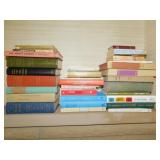 GROUP OF BOOKS INCLUDING THE LIVING BIBLE,