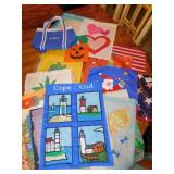 GROUP OF FLAGS INCLUDING AMERICAN FLAG,