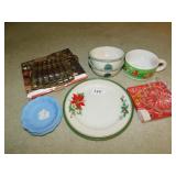 SMALL MIKASA CHRISTMAS TREE CANDY DISH, SILVER