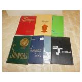 BEAVER HIGHSCHOOL YEAR BOOKS 62-66 & 68, 70