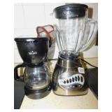 OSTER BLENDER, RIVAL COFFEE POT 5 CUP