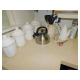 TALL CAN OPENER, CANISTER SET,