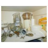 CUISINART FOOD PROCESSOR, SUNBEAM ATTACHMENTS