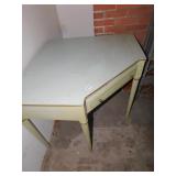 CORNER DESK W/ CENTER DRAWER 34" X 34"