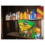 POTTING SOIL, LARGE TARP, GAS CAN ETC.