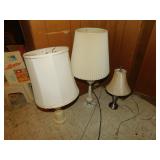 LAMPS INCLUDING MARBLE BASE
