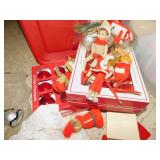 ELF ON THE SHELF FIGURES, CHRISTMAS ORNAMENTS &
