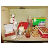 HOLIDAY LIGHTS, CANDLE GOLD TREE, CANDLE,