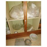 FABRIC, CRYSTAL CLOCK, PUNCH BOWL SET,