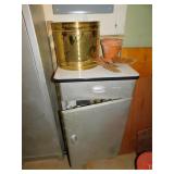 METAL CABINET, BUTTERFLY, PAINTS